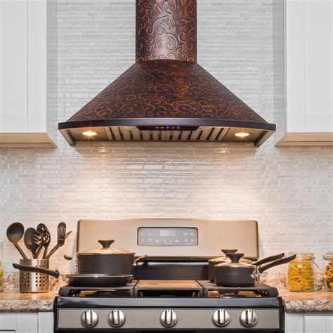 wall mounted range hoods